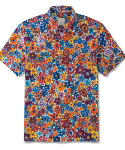 Colorful Flower Hawaiian Shirt