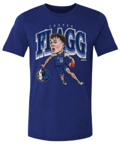 Cooper Flagg Dallas Mavericks Cartoon T-Shirt