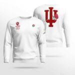 Custom Number Indiana Hoosiers Football Rose Bowl Game Hoodie