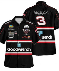 Dale Earnhardt Nascar Racing 1993 Hawaiian Shirt