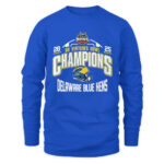 Delaware Fightin’ Blue Hens 2025 68 Ventures Bowl Champions Shirt T