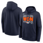 Denver Broncos 2025 AFC West Division Champions Locker Room Trophy Collection T-Shirt