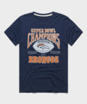 Denver Broncos 3 Time Super Bowl Champions T-Shirt
