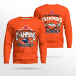 Denver Broncos AFC West Division 2025 Champions T-Shirt and T-Shirt