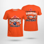 Denver Broncos AFC West Division 2025 Champions T-Shirt and T-Shirt