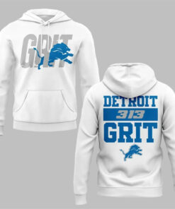 Detroit Lions Detroit 313 Grit Hoodie