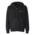 Diablo IV Lord of Hatred Logo Black Zip Hoodie