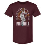 Donovan Mitchell Cleveland Cavaliers Shield T-Shirt