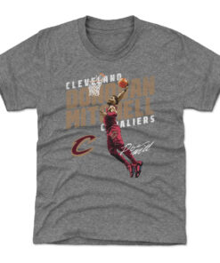 Donovan Mitchell Cleveland Cavaliers Slant T-Shirt