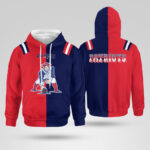 Drake Maye New England Patriots Throwback 1992 Hoodie