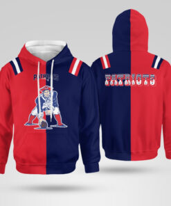 Drake Maye New England Patriots Throwback 1992 Hoodie