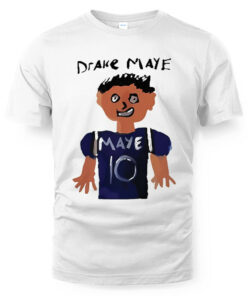 Drake Maye Number 10 New England Patriots Draw T-Shirt
