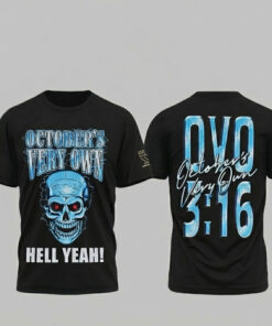 Drake OVO X WWE Collection Stone Cold Steve Austin T-Shirt