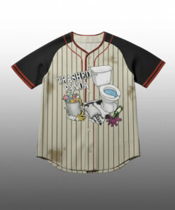 Drunk Raccoon Trashed Panda Baseball Jersey