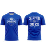 Duke Blue Devils Atlantic Coast Conference Champs 2025 Shirt