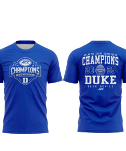 Duke Blue Devils Atlantic Coast Conference Champs 2025 Shirt
