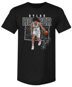 Dylan Harper San Antonio Spurs Shattered T-Shirt