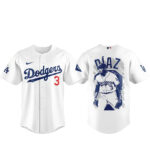 Edwin Diaz Welcome To Los Angeles Dodgers Baseball Jersey