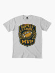 Fantasy League MVP – Vintage Football Badge T-Shirt