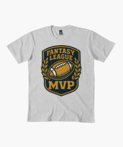 Fantasy League MVP – Vintage Football Badge T-Shirt