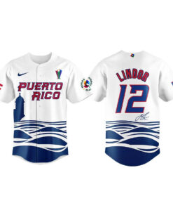 Francisco Lindor Puerto Rico 2026 New York Mets Personalized Baseball Jersey