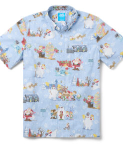 Frosty The Snowman Arctic Ice Hawaiian Shirt