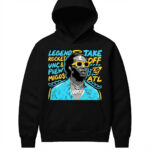 Gamma Blue 11 Sneaker Match Black Hoodie