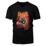 Ghost X Ghost Hakos Baelz Metalcropolis T-Shirt