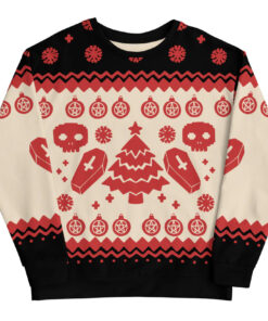 Goth Ugly Christmas Sweater 2025