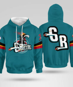 Grand Rapids Griffins Hat Tricks and Hoops Night Hoodie