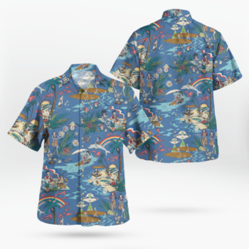Grateful Dead Far Out Hawaiian Shirt