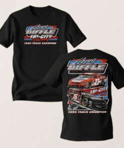 Greg Biffle 2025 Arca Past And Present Raceway 1995 Track Champion Shirt