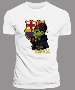 Grinch Barcelona FC Crest T-Shirt