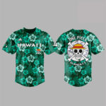 Hawaii Rainbow Warriors x One Piece Baseball Jersey