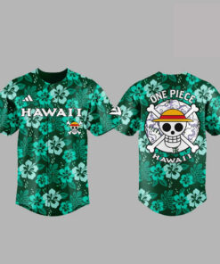 Hawaii Rainbow Warriors x One Piece Baseball Jersey