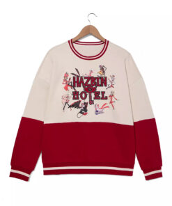 Hazbin Hotel Characters Panel Ugly Sweater