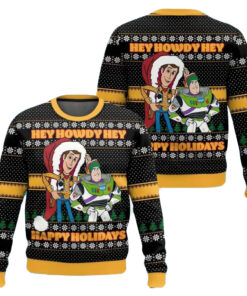 Hey Howdy Hey Toy Story Christmas Ugly Sweater 2025