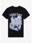 How To Train Your Dragon Light Fury Collage T-Shirt