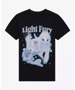 How To Train Your Dragon Light Fury Collage T-Shirt