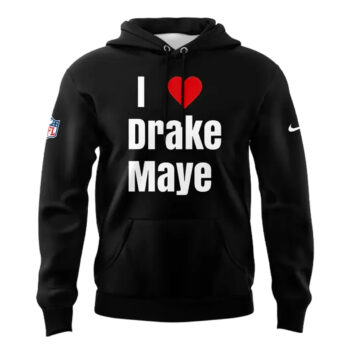 I Drake Maye New England Patriots Hoodie
