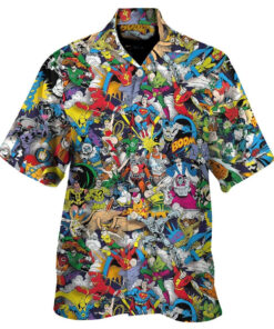 I Like Superhero Comics Hawaiian Shirt