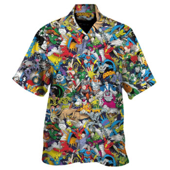 I Like Superhero Comics Hawaiian Shirt