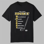 I Love Hockey Acronym T-Shirt