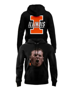Illinois Fighting Illini Coach Bret Bielema Hoodie