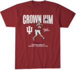 Indiana Football Fernando Mendoza Crown Him T-Shirt