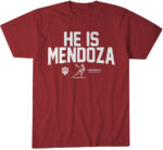 Indiana Football He Is Mendoza Shirt