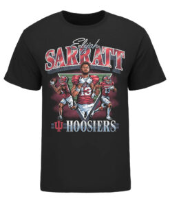 Indiana Hoosiers #13 Elijah Sarratt Graphic NIL T-Shirt