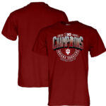 Indiana Hoosiers 2025 Big Ten Football Champions Locker Room T-Shirt