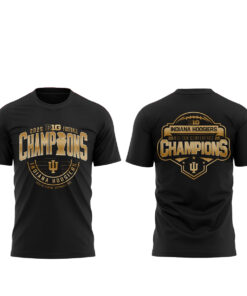 Indiana Hoosiers 2025 Big Ten Football Champions Shirt