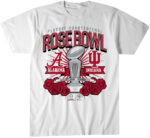 Indiana Hoosiers & Alabama Crimson Tide 2025 CFP Rose Bowl Matchup Shirt